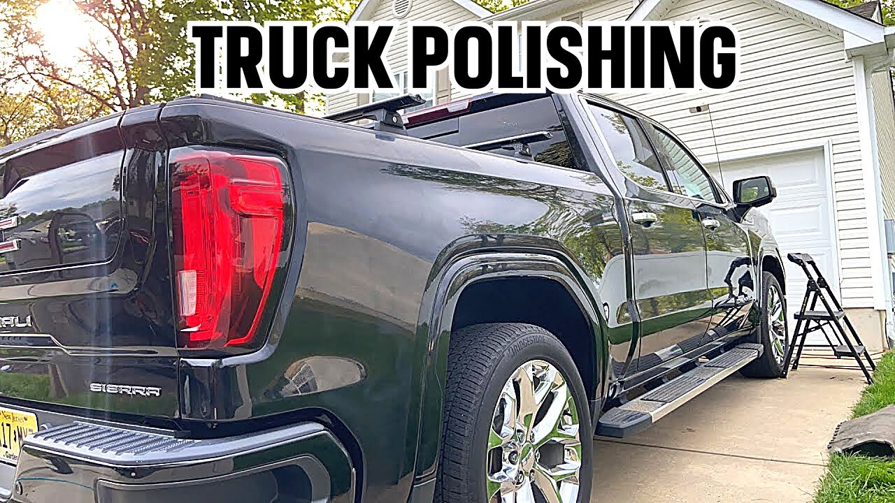 How To Detailing GMC SIERRA Denali, WetSand, Compound, Polish