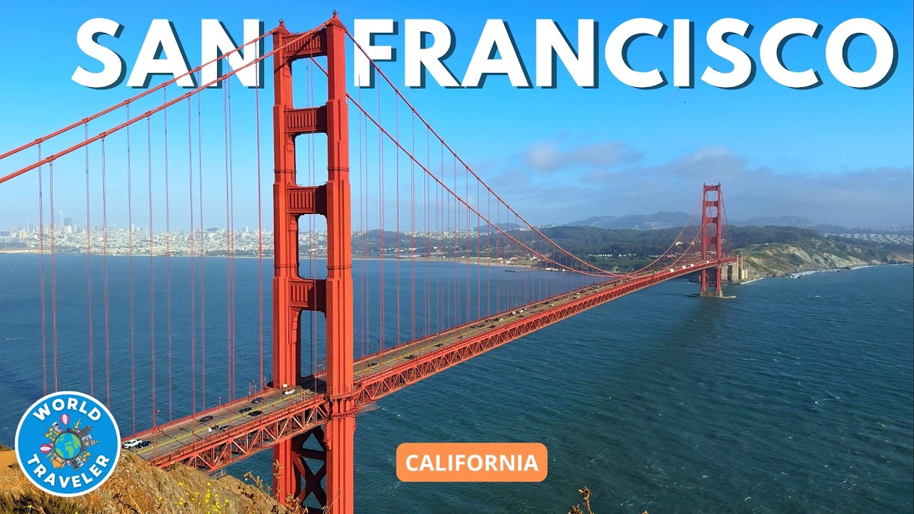 San Francisco 4K Walking Tour | Iconic Streets, Coastal Views & City Vibes