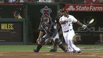 SEA@LAA: Kendrick crushes two-run shot in the fourth