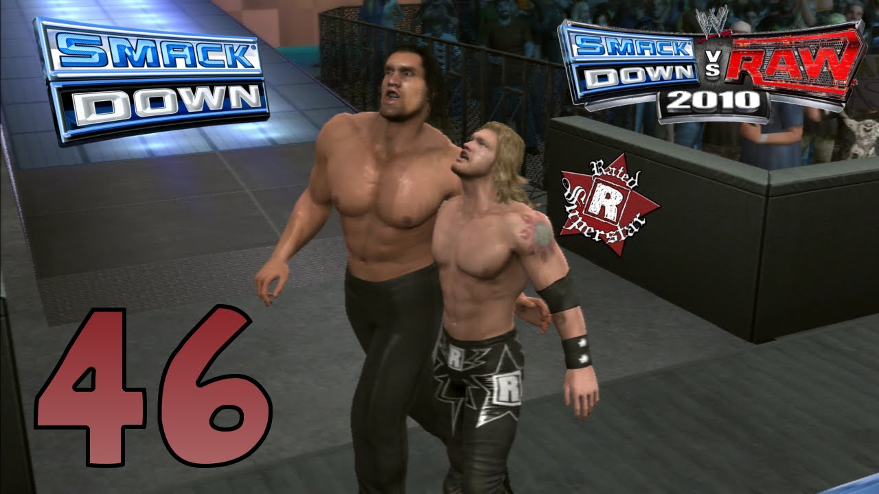 WWE SvR 2010 Road to Wrestlemania 046 [HD] Squash Match 3 Lets