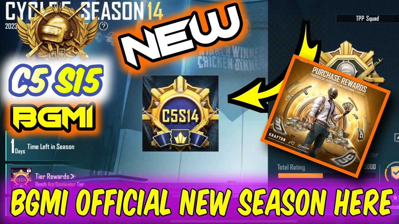 FINALLY 🔥 NEW C5-S15 SEASON CYCLE TIMING HERE / NEW TIER REWARDS