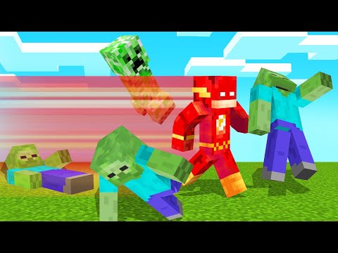 Playing As THE FLASH In MINECRAFT!