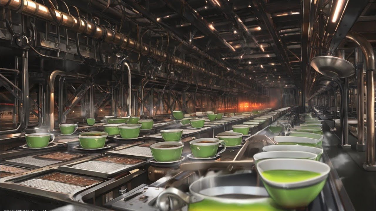 “The Magic Behind Tea – Complete Factory to Cup Process