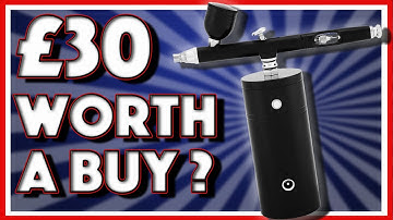 Ik kocht de GOEDKOOPSTE OPLAADBARE AIRBRUSH-KIT op Amazon - Airbrushen voor beginners