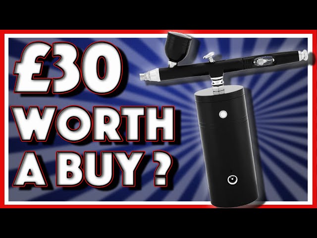 I bought the CHEAPEST RECHARGEABLE AIRBRUSH KIT on