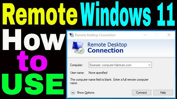 Windows Remote Desktop Connection Software