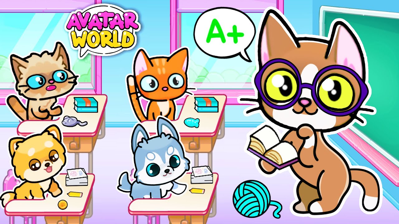 A ESCOLA DE ANIMAIS DE ESTIMAÇÃO ESTÁ ABERTA NO AVATAR WORLD ✅🐱🐶 Nova atualização do Avatar World