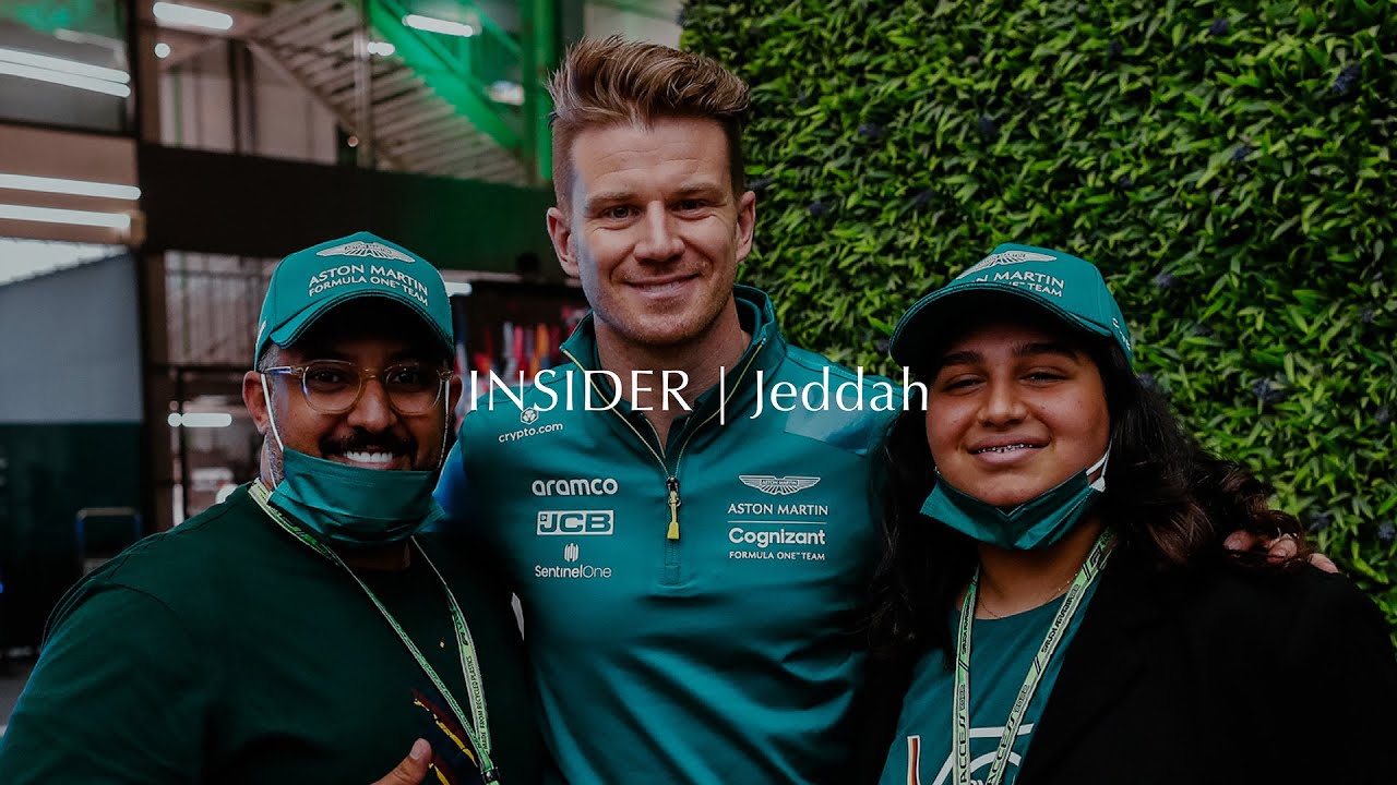 INSIDER I / AM member joins Aston Martin F1 Team in Jeddah #IAMSTORIES