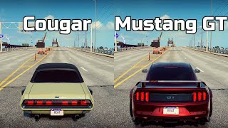 NFS Heat: Mercury Cougar vs Ford Mustang GT - Drag Race