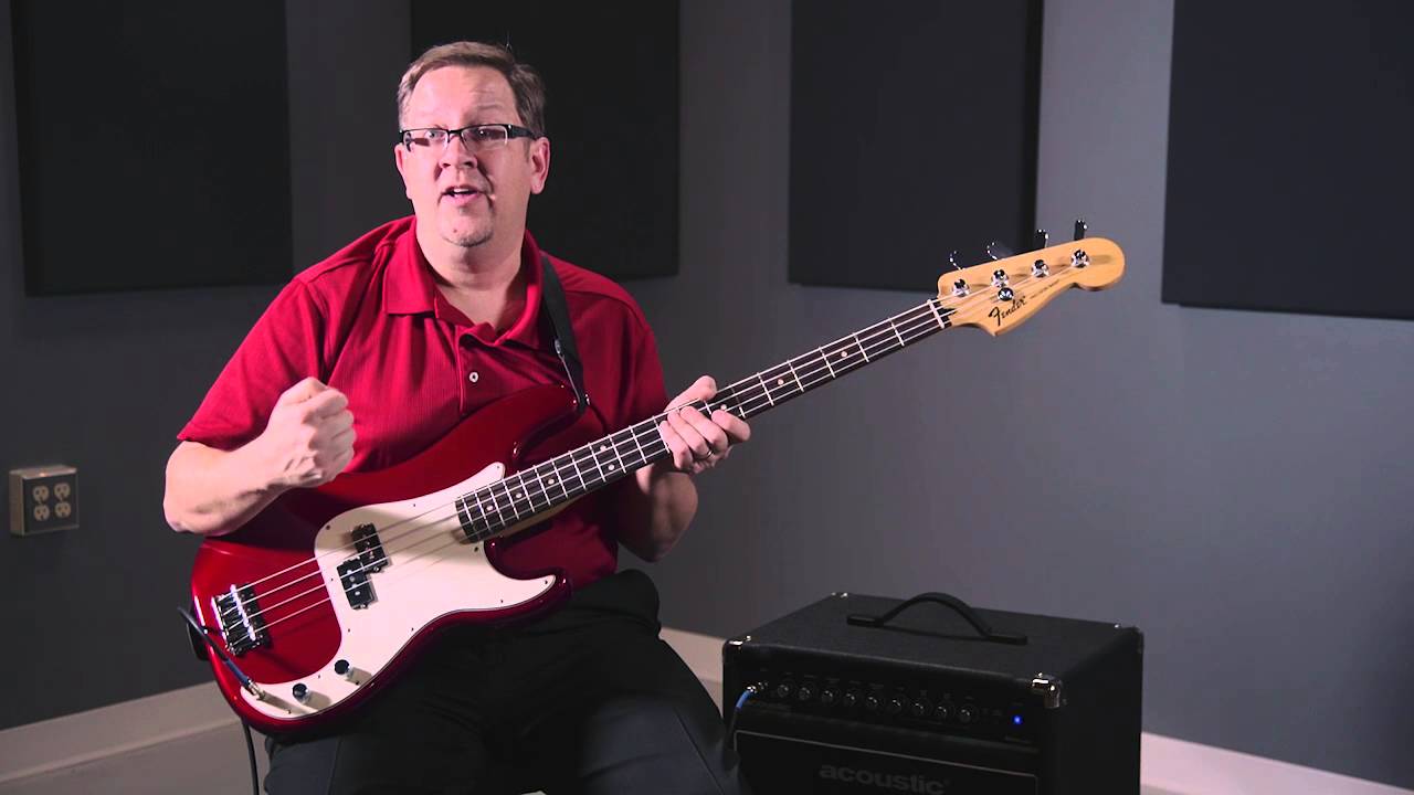 Acoustic B100 MkII Bass Combo Amp - YouTube