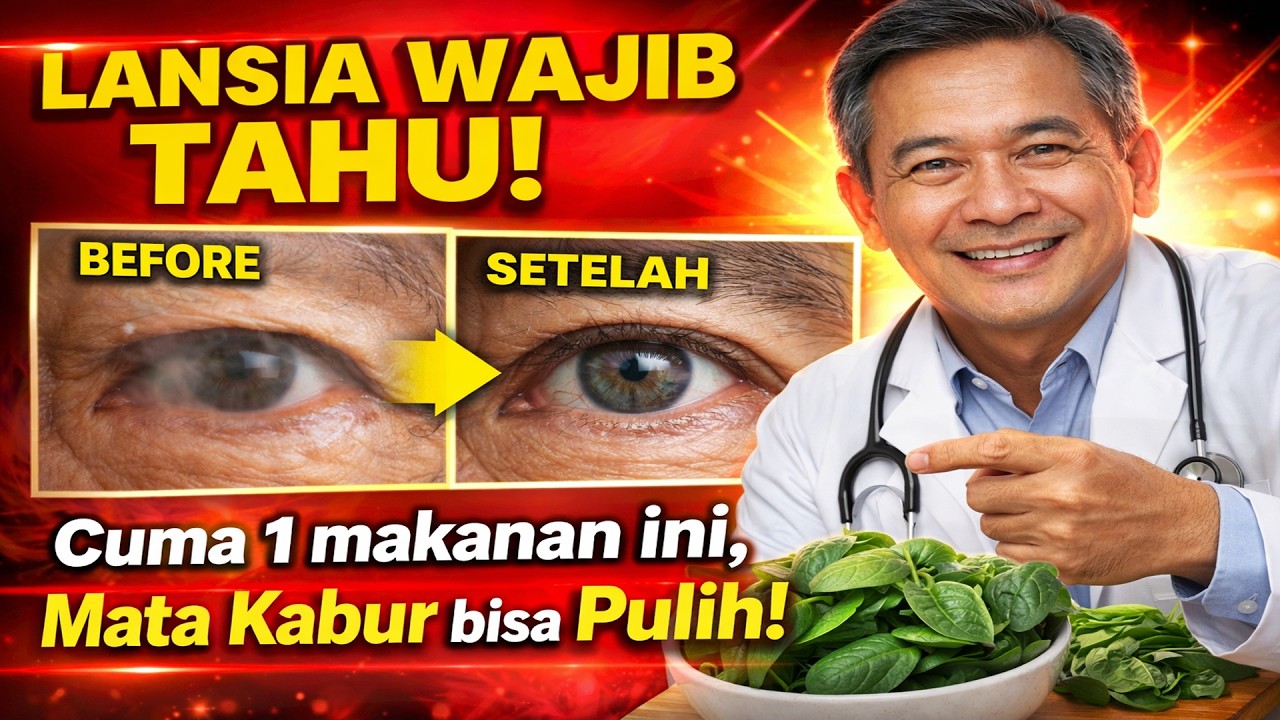 LANSIA WAJIB TAHU! Cuma 1 makanan ini, Mata Kabur bisa Pulih!