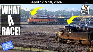 WHAT A RACE! RARE EARLY & DANIEL CAR, MONON & METROLINK ENGINES, 3WAY AT THE BIG 10 CURVE AND MORE!
