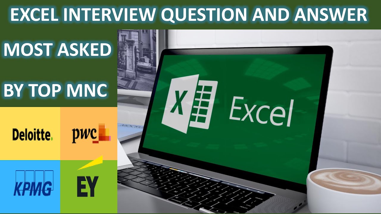 Top 10 Excel Interview Questions and Answers | Crack Your Data Analyst ...