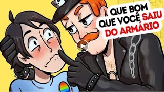 CONTEI PARA MEU PADRASTO QUE EU ERA GAY SÓ PARA ABORRECÊ-LO!!