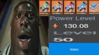 Fortnite STW Hitting LV50 in Ventures Solo