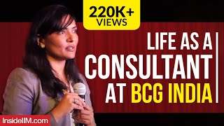 Life As A Consultant At BCG India  Seema Bansal, Director  Social Impact Practice & IIM C Alum