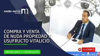 Compra y Venta de Nuda Propiedad y Usufructo Vitalicio