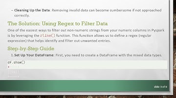 Removing Non-Numeric Strings from Numeric Columns in Pyspark DataFrames
