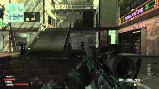 Lucky spawn kill quickscope/blackscope MW3