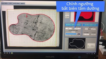 Máy thu thập đường biên tấm dưỡng dùng Camera công nghiệp VSTECH