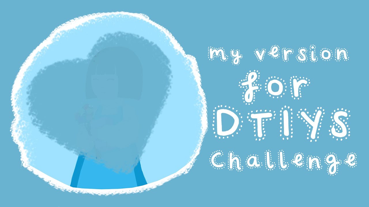 My Version For DTIYS Challenge | Drawing Process - YouTube