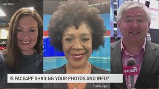 Is FaceApp sharing your photos and information