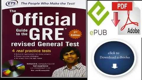 The Official Guide to the GRE Revised General Test, 2nd Edition PDF