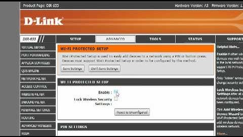 Disable WPS - "Wifi Protected Setup"