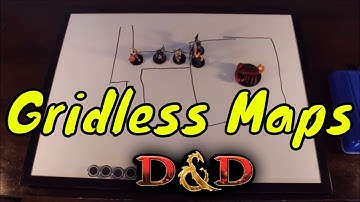 Gridless Maps (Dungeons & Dragons or Pathfinder)