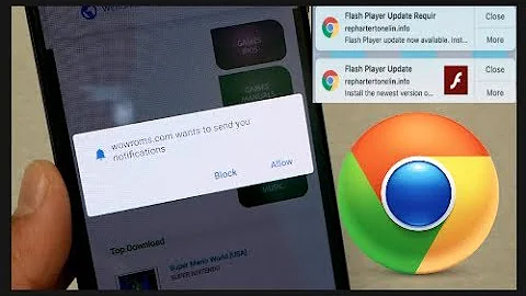 How To disable pop up notifications on chrome For Android