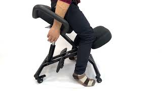 YOOMEMM kneeling chair with armrests