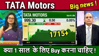 TATA Motors share latest news, Analysis,tata motors share news today,target for tomorrow,