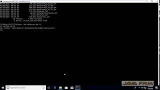 Apache Derby 10.12 Installation on Windows 10 using Oracle JDK 7