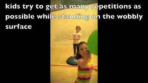 Squash tips for kids: combining racquet handling with balance