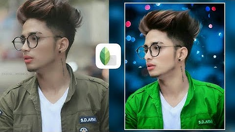 Snapseed Background Color Change || Best Photo Editing Tutorial || SA EDITZ