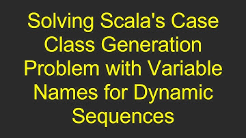 Solving Scala
