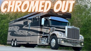 Super C Motorhome made by Haulmark on a Freightliner Chassis