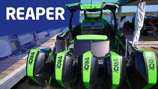 Fear the Reaper ! The Fastest Center Console at Palm Beach Boat Show ! (Alfred Montaner)
