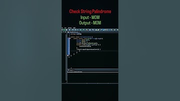 How to Check String Palindrome in java? #coding #arrays#javaclass#javacode #coder#java