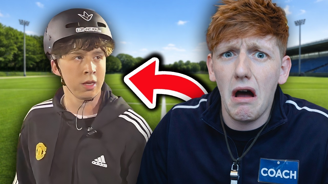 Angry Ginge Becomes a FOOTBALL COACH !