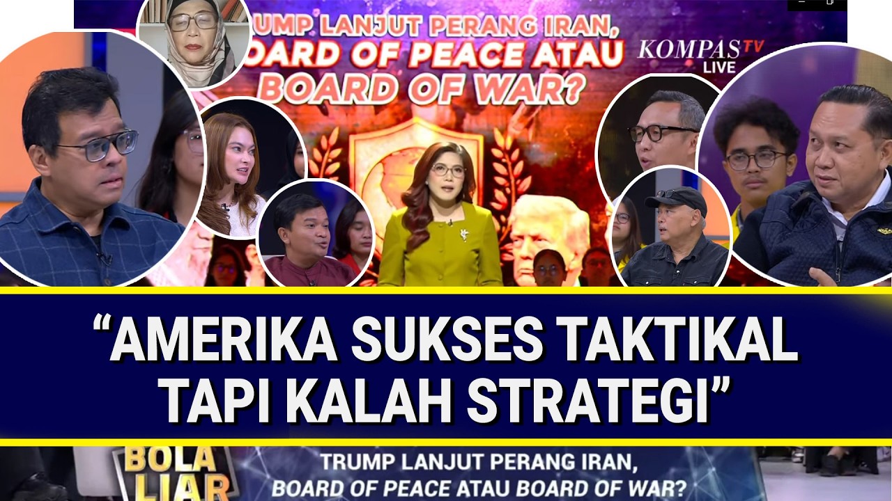 PART  3 Trump Lanjut Perang Iran, Siapa Jago Taktik & Strategi? Pengamat, Eks Pilot F16 hingga Dubes
