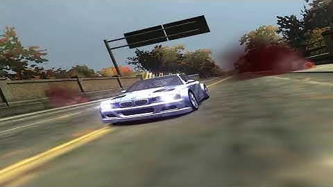 NFS MW Campus Way 1st lap BMW no NOS practice by ARSEN
