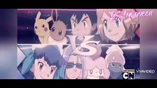 Pokegirl Serena All Rock Scenes With Blackpink Song.pokegirl Amv