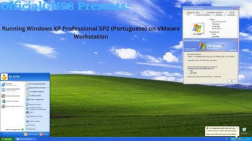 Running Windows XP Professional SP2 (PT-PT) inside Windows XP (VMware Workstation)