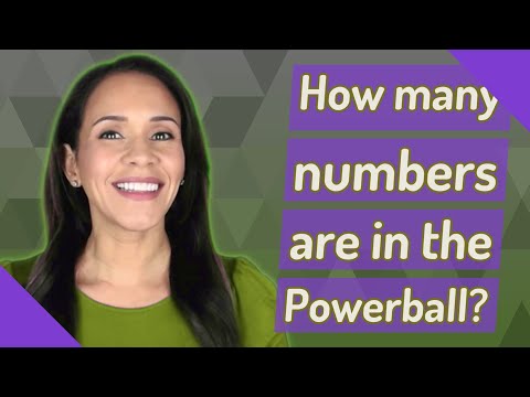 Video: Quanti numeri è il Powerball?