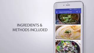 Soups & Salads Recipes - Android Mobile Application screenshot 5