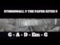 STORMWALL !! THE PAPER KITES !! HOW TO PLAY CHORDS TUTORIAL GUITAR
