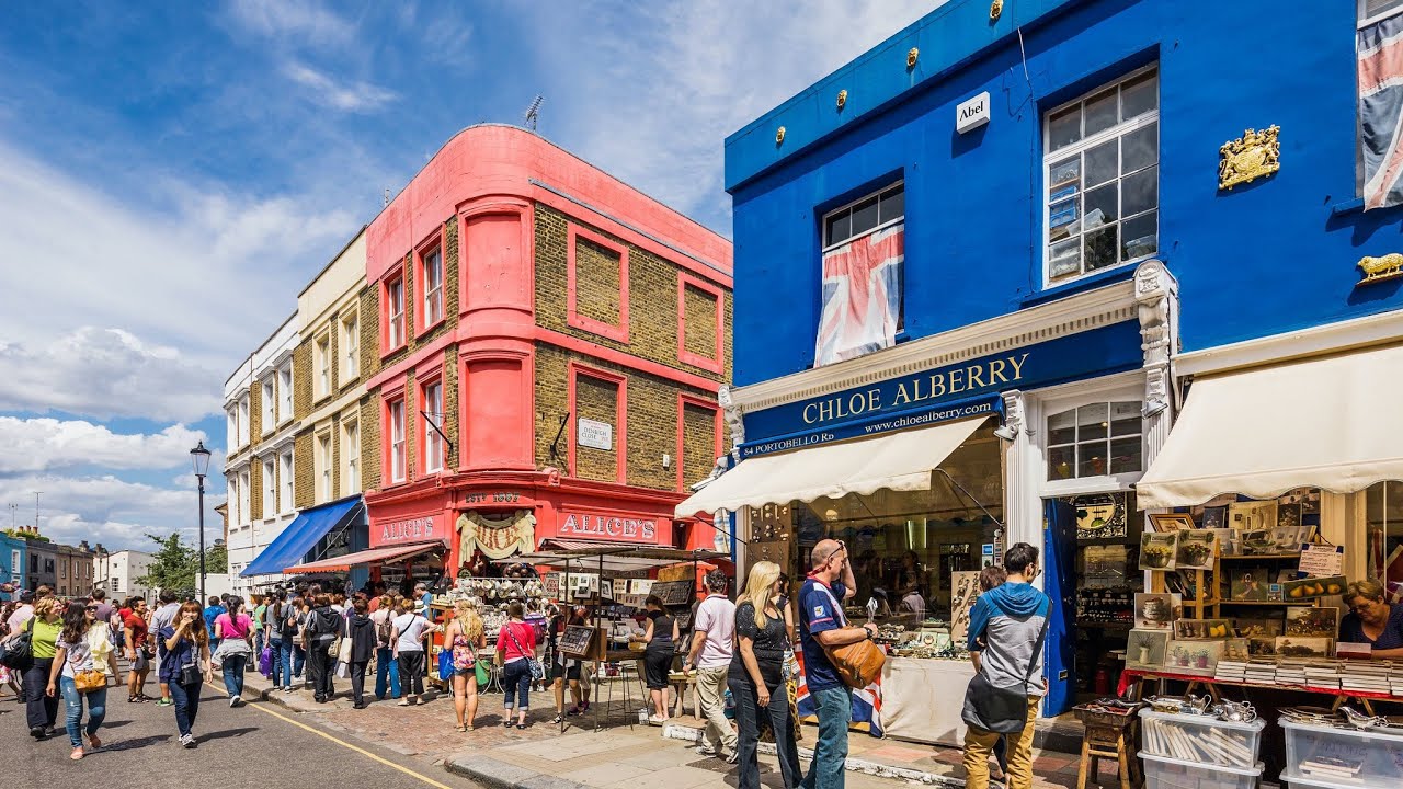 Portobello Road Market London #Londra #Portobello #London - YouTube