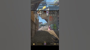 Quadrokill and 1vs2 Clutch on Overpass #cs2 #counterstrike #csgo #cs2clips #cs2clutch #overpass #mvp