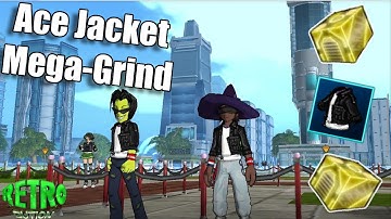 Ace Jacket Mega Grind + Giveaway (closed)|  Retrobution (Fusionfall)